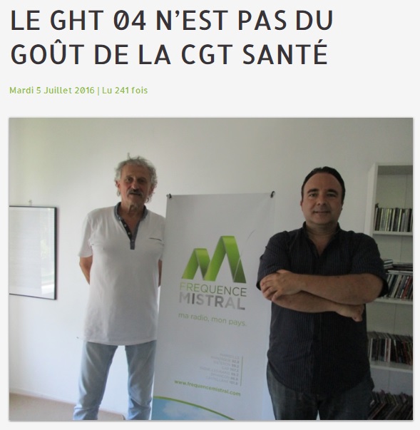 GHT 04 - Frequence Mistral 5 juillet 2016 (p1)