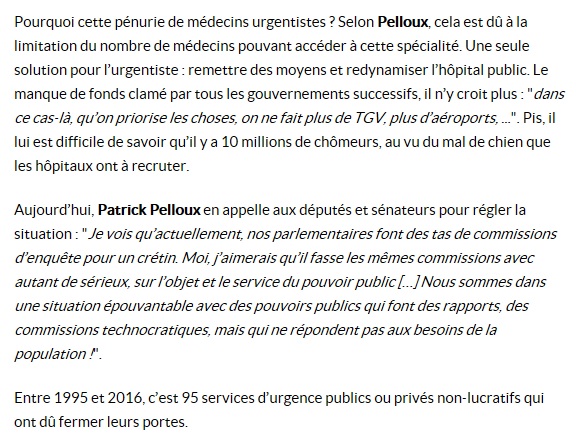 Interview Patrick Pelloux hôpitaux publics Sud Radio (3)