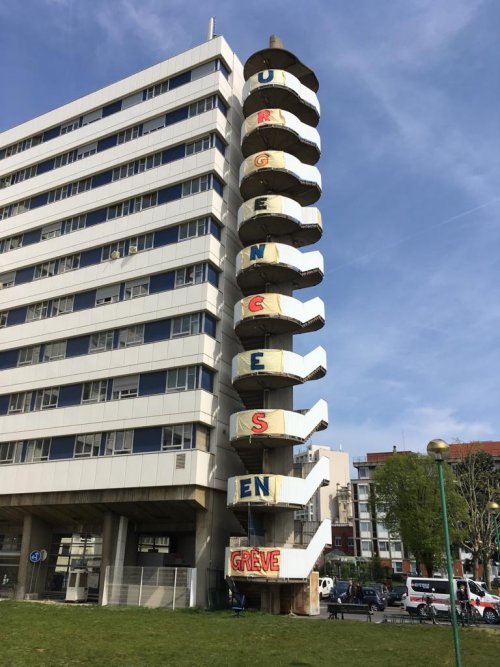 Hôpitaux de Paris en grève