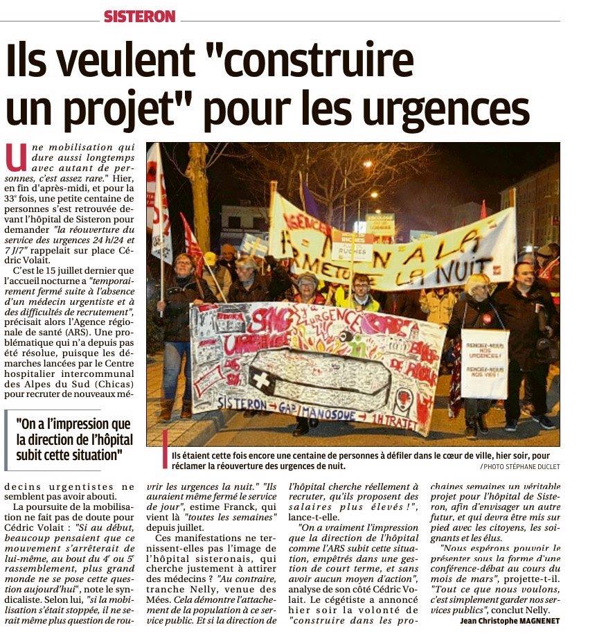 Article La Provence du 11 février 2020