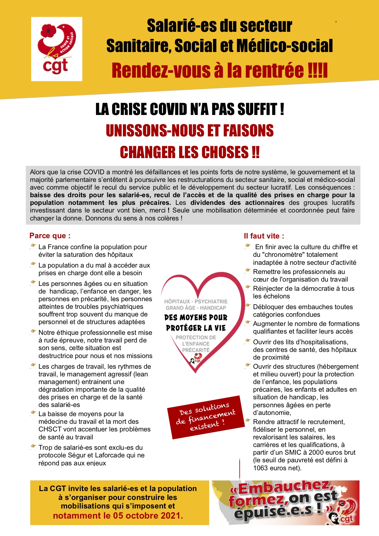 1368. Tract Salariés CGT Santé PACA page 1 sur 2