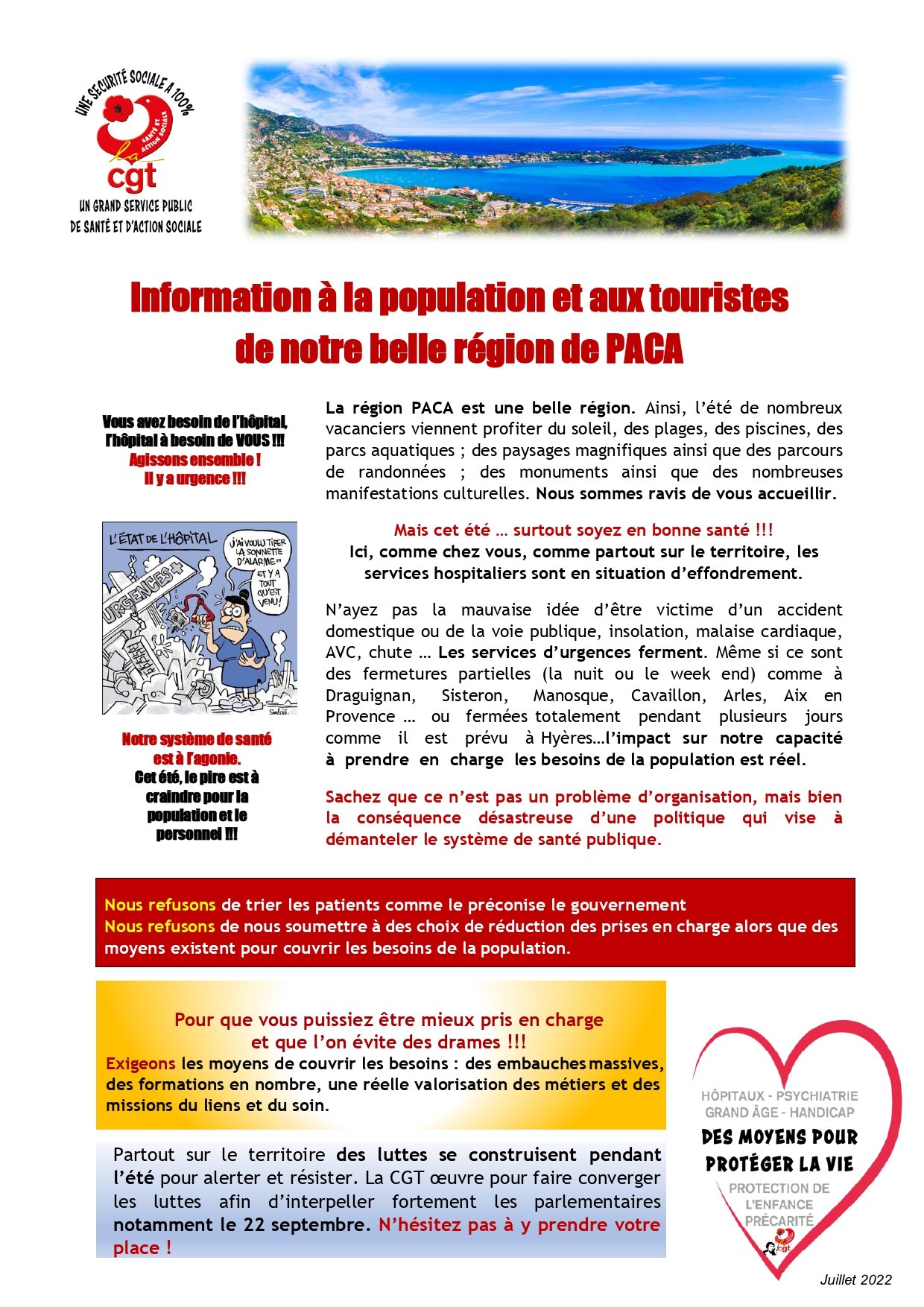 1402. Tract CGT Santé et Action Sociale PACA